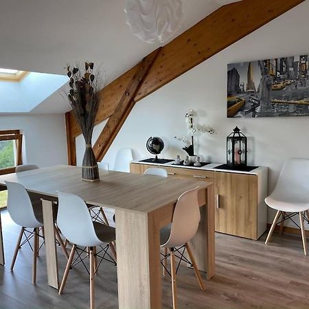 Appartement Lumineux Avec Vue Sur Les Montagnes Morbier Exteriér fotografie