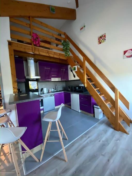 Appartement Lumineux Avec Vue Sur Les Montagnes Morbier Exteriér fotografie